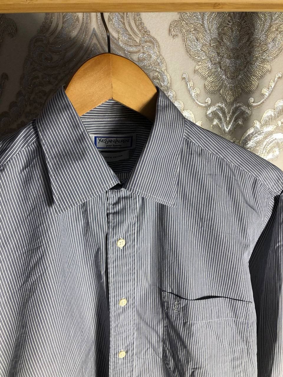 Yves Saint Laurent VINTAGE YVES SAINT LAURENT CLASSIC SHIRT DESIGNER Y2K 90s Size US XL / EU 56 / 4 - 2 Thumbnail