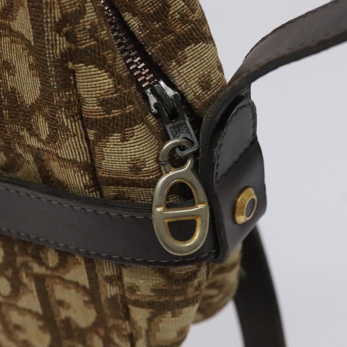 Dior DIOR Trotter Canvas Shoulder Bag Brown Size ONE SIZE - 10 Thumbnail
