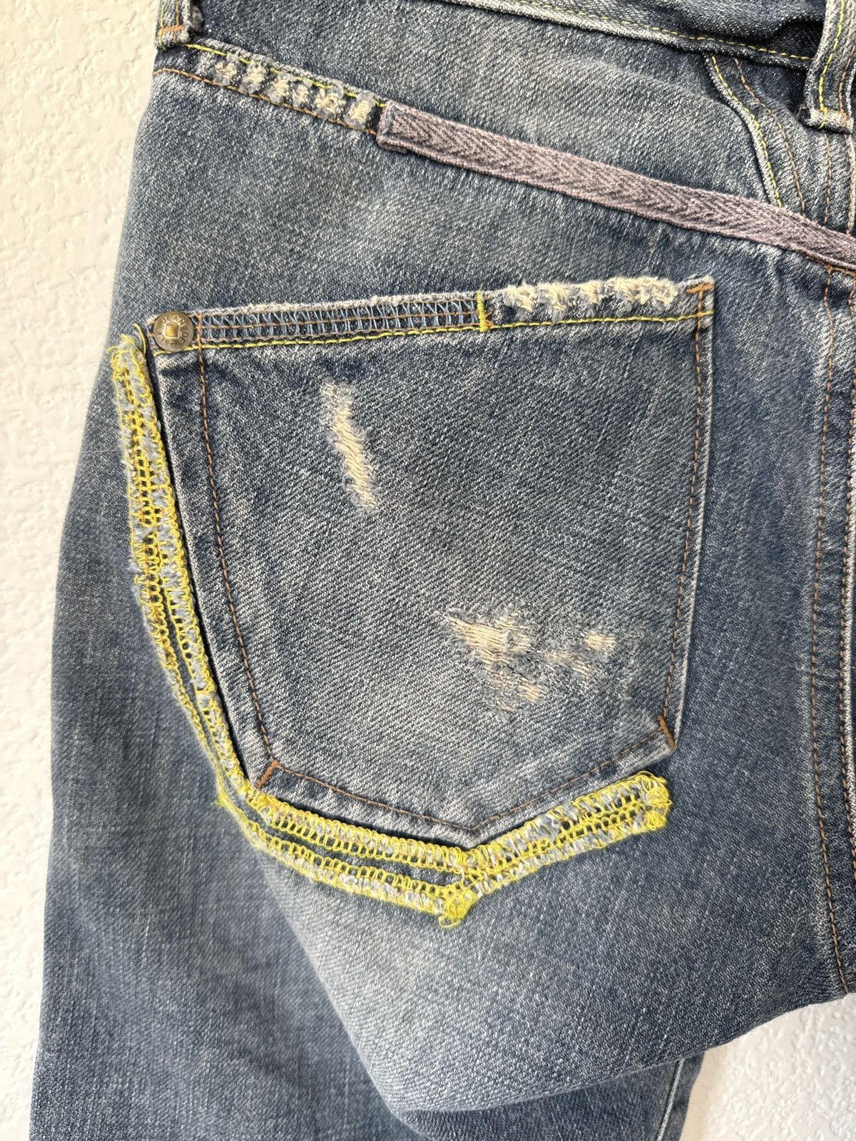 Marithe + Francois Girbaud × Vintage Marithe Francois Girbaud Jean shorts Size 25" / US 0 / IT 36 - 4 Thumbnail