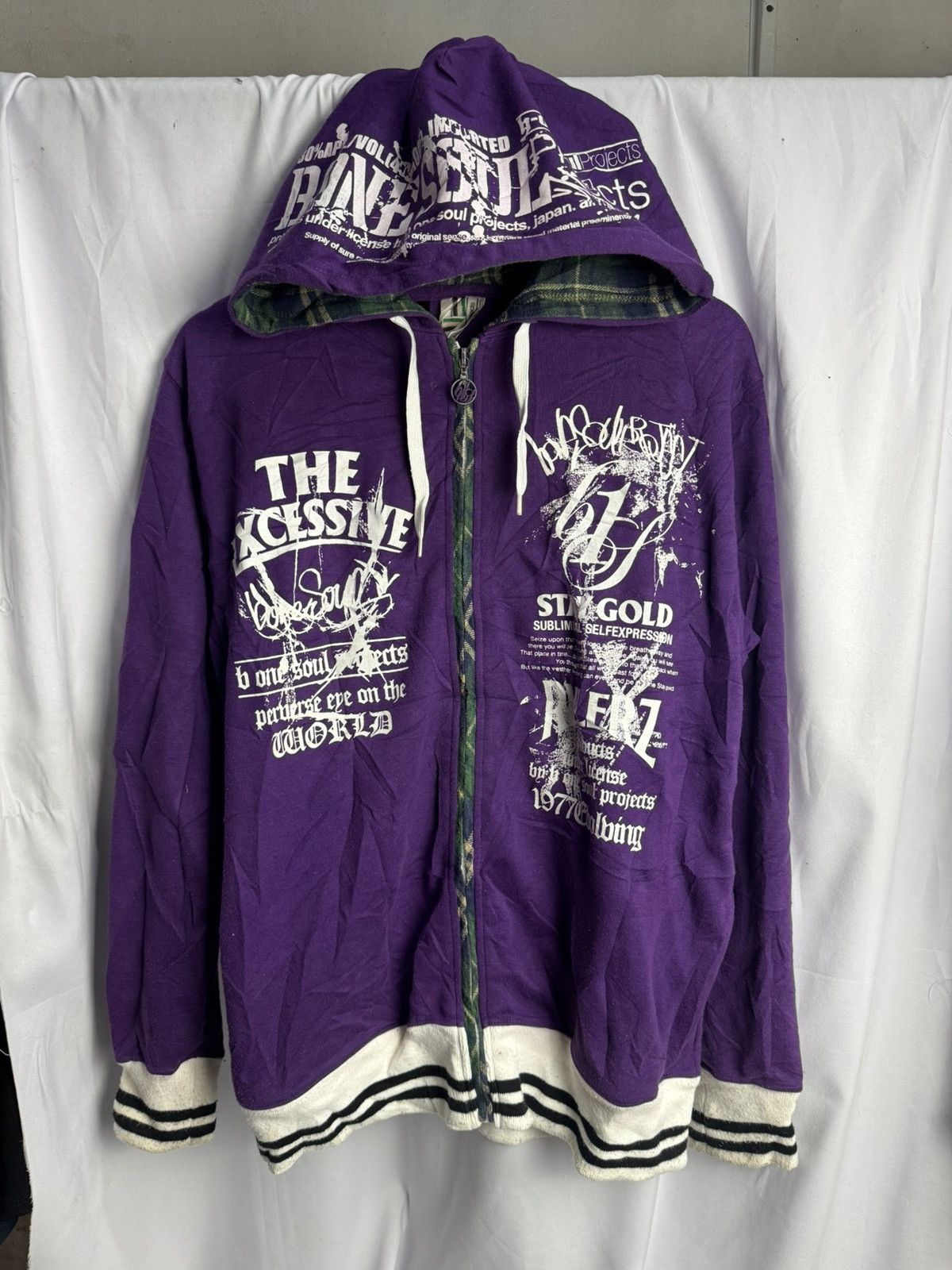 Tornado Mart Japanese Poem Bonesoul Hoodie Size US M / EU 48-50 / 2 - 1 Thumbnail