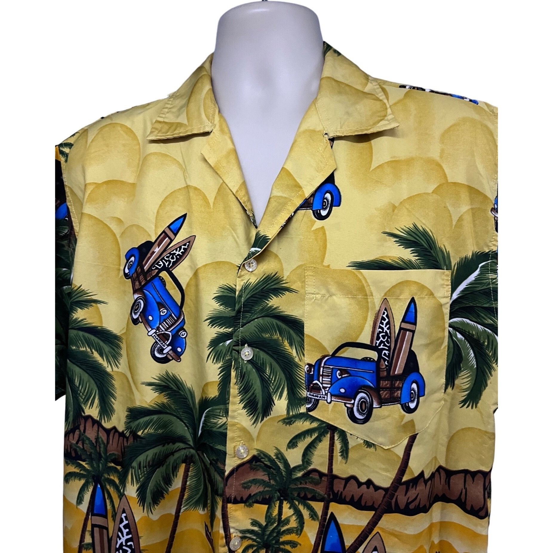 Pacific and Co. Pacific & Co Vintage Hawaiian Aloha Button Up Shirt Med Size US M / EU 48-50 / 2 - 4 Thumbnail