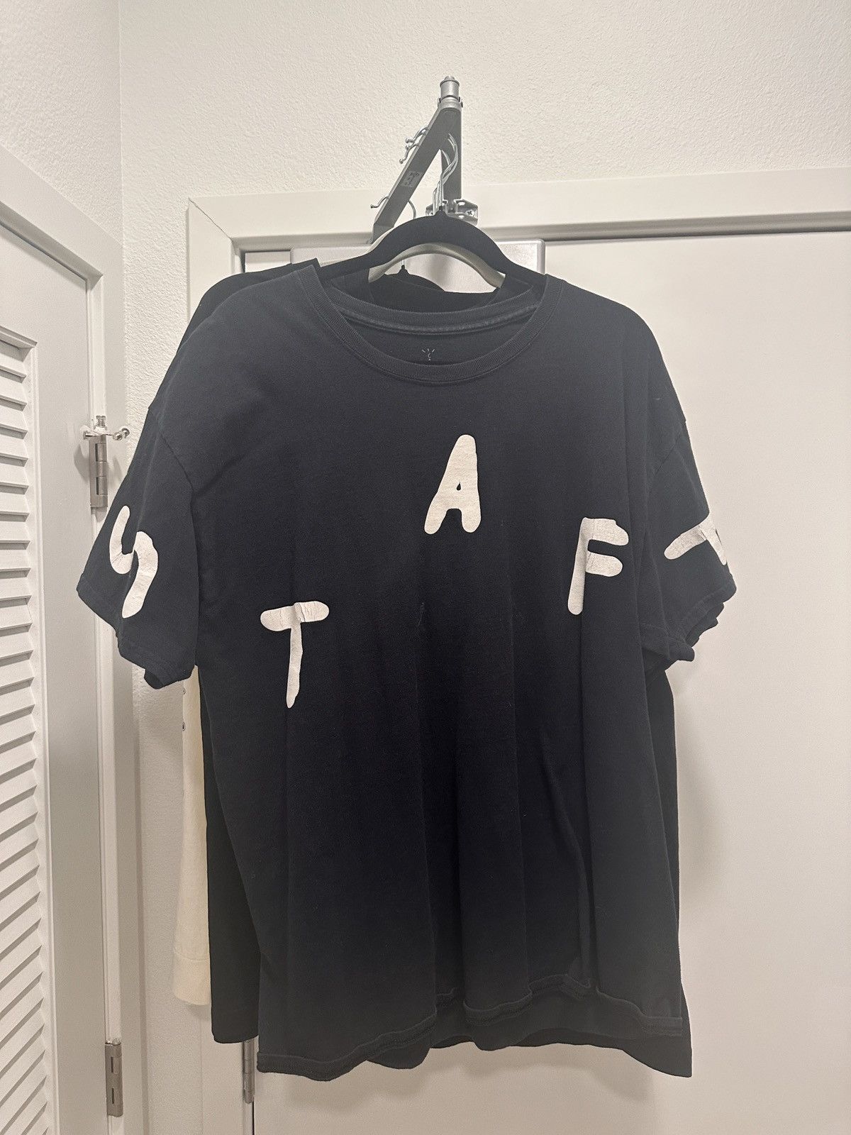 image of Travis Scott Staff Tee in Black, Men's (Size XL)