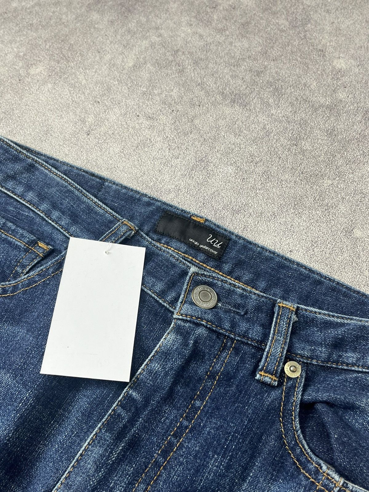Japanese Brand × Undercover × Uniqlo Uniqlo undercover denim pocket pants Size US 28 / EU 44 - 6 Thumbnail