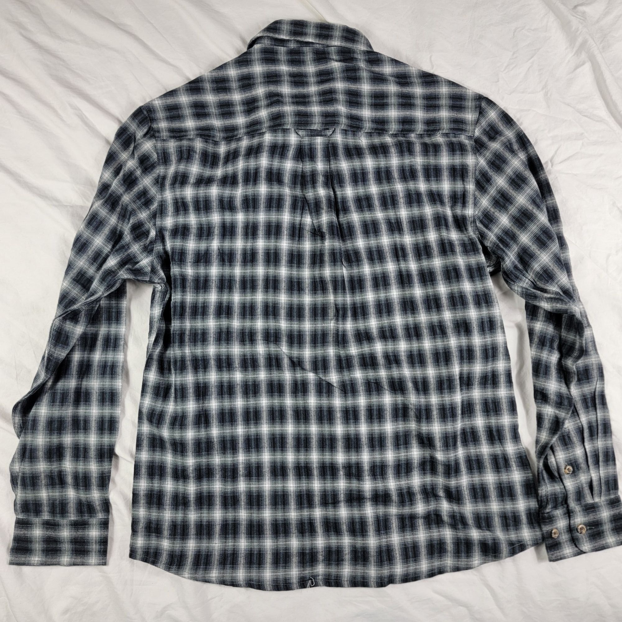 Field & Stream Field & Stream Mens XL Black White Plaid Flannel Shirt Casua Size US XL / EU 56 / 4 - 2 Thumbnail
