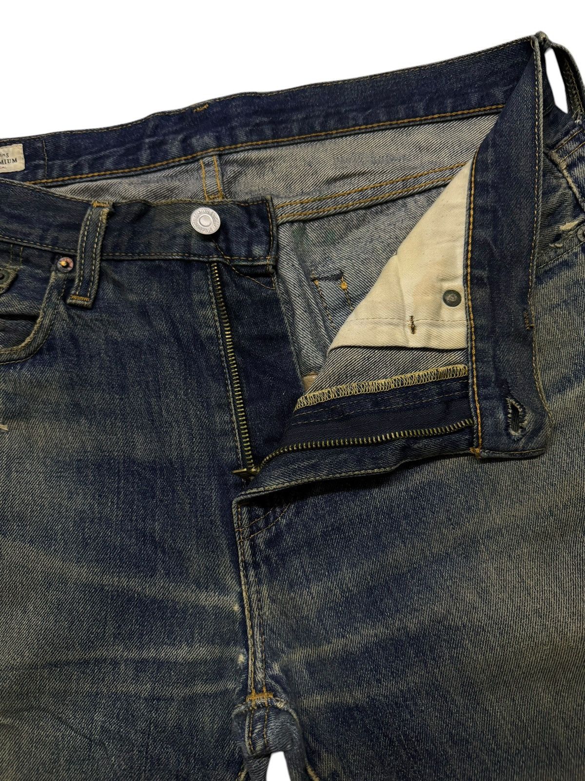 Levi's Vintage Levi’s 502 Premium Big E Denim Jeans | W33 Size US 33 - 8 Thumbnail