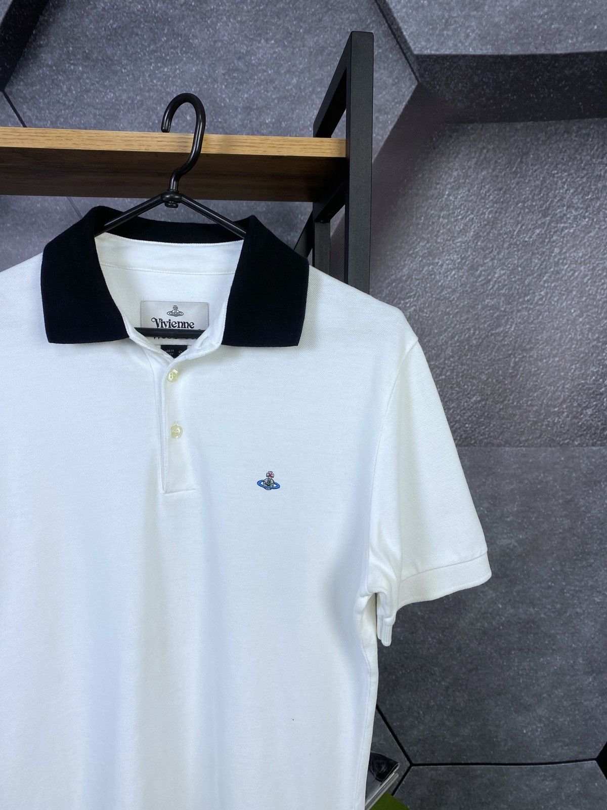 VIVIENNE WESTWOOD twisted polo dress