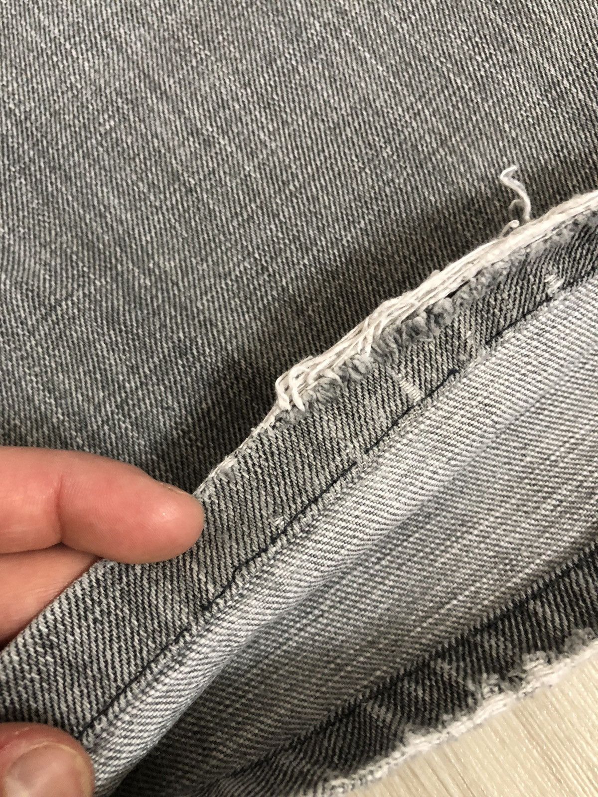 Carhartt × Carhartt Wip × Vintage Vintage Carhartt WIP Distressed Denim Staff Pant Size US 34 / EU 50 - 5 Thumbnail
