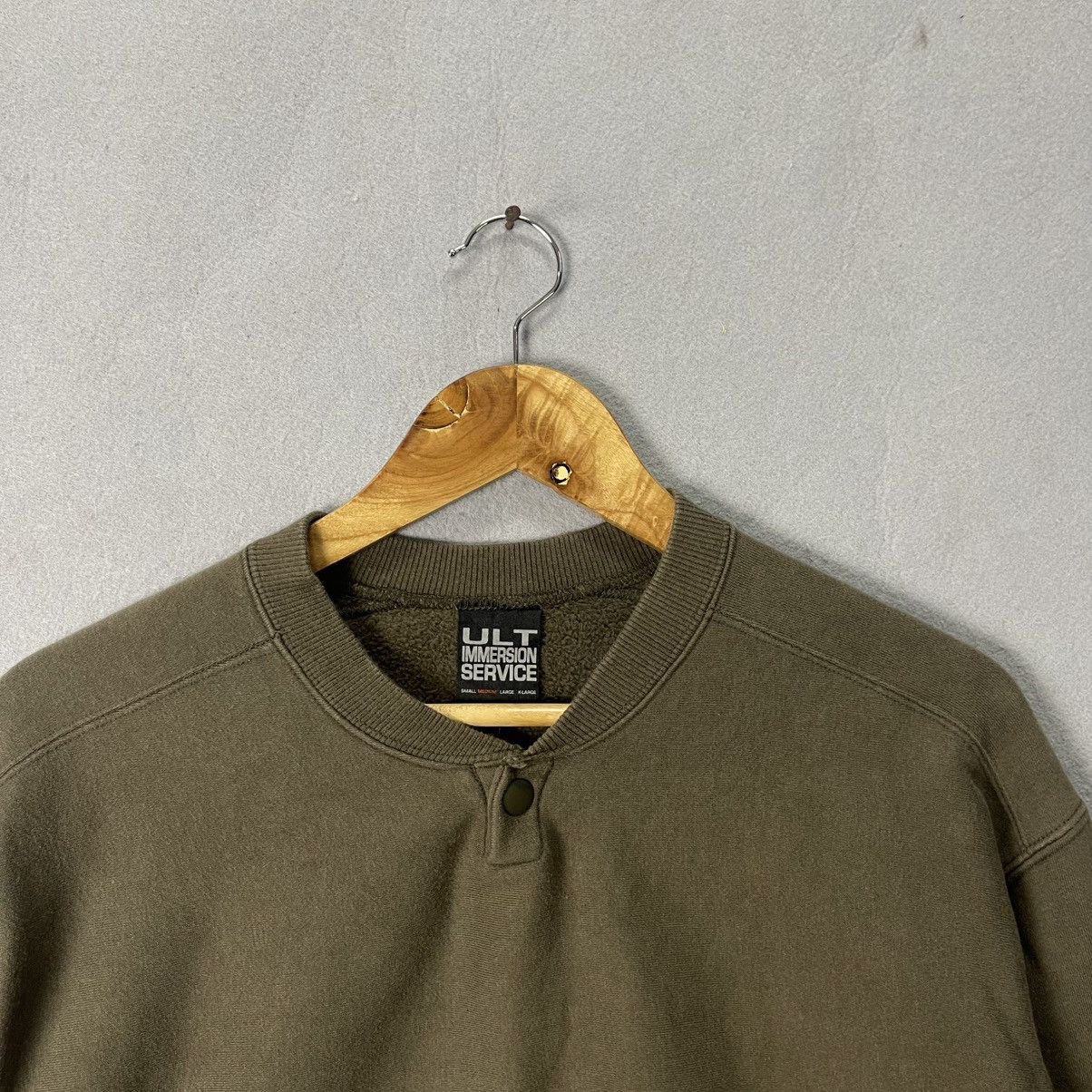 Japanese Brand ULT Immersion Service Graphic Crewneck Sweatshirt Size US M / EU 48-50 / 2 - 2 Thumbnail
