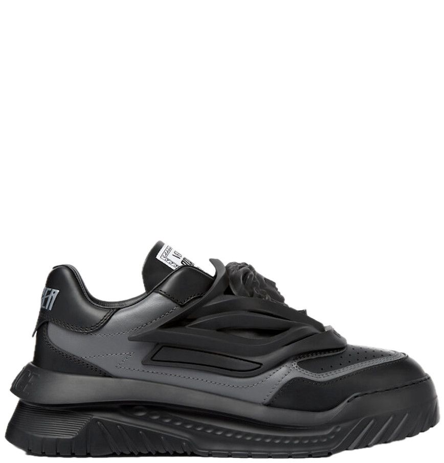 o1s22i1n1224 Odissea Two-Tone Smooth Leather Sneakers