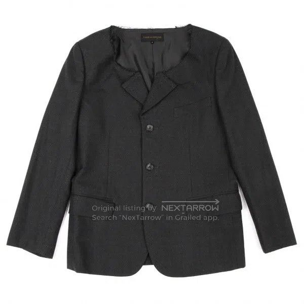 Comme des Garcons Comme Des Garcons Dark grey vintage flat collar design top Size S / US 4 / IT 40 - 2 Thumbnail
