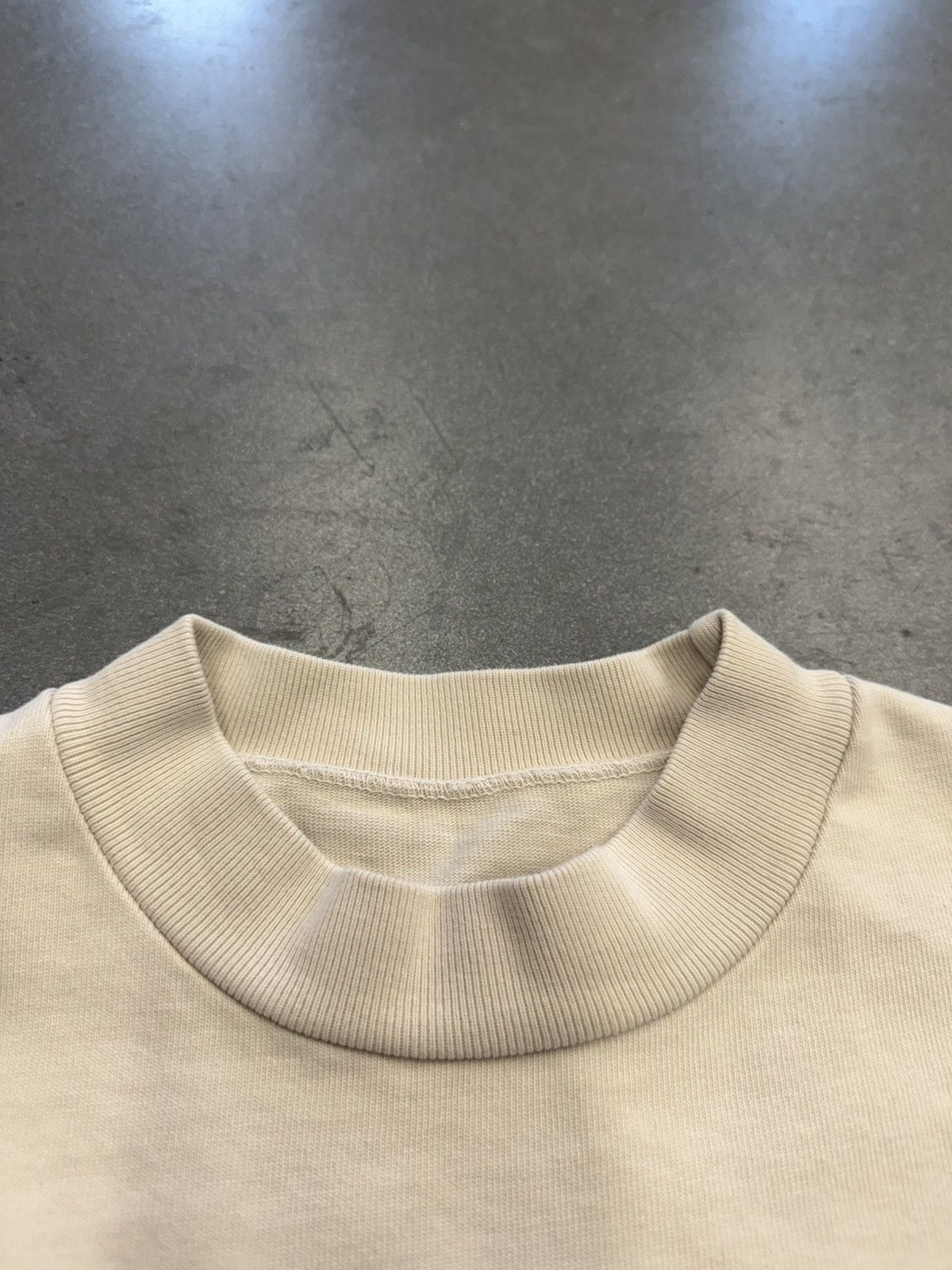 Kanye West SS19 Kanye West Trust God Cropped Tee - Bone Size US M / EU 48-50 / 2 - 7 Thumbnail