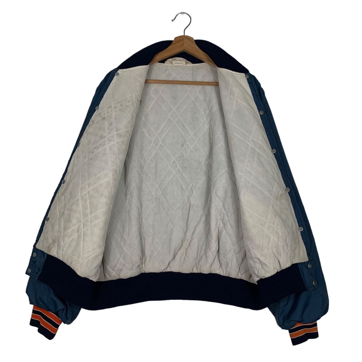 Vintage Don-Jac VIGORENA Feeds Bovatec Nylon Coach Jacket #0080-C5 Size US L / EU 52-54 / 3 - 12 Thumbnail