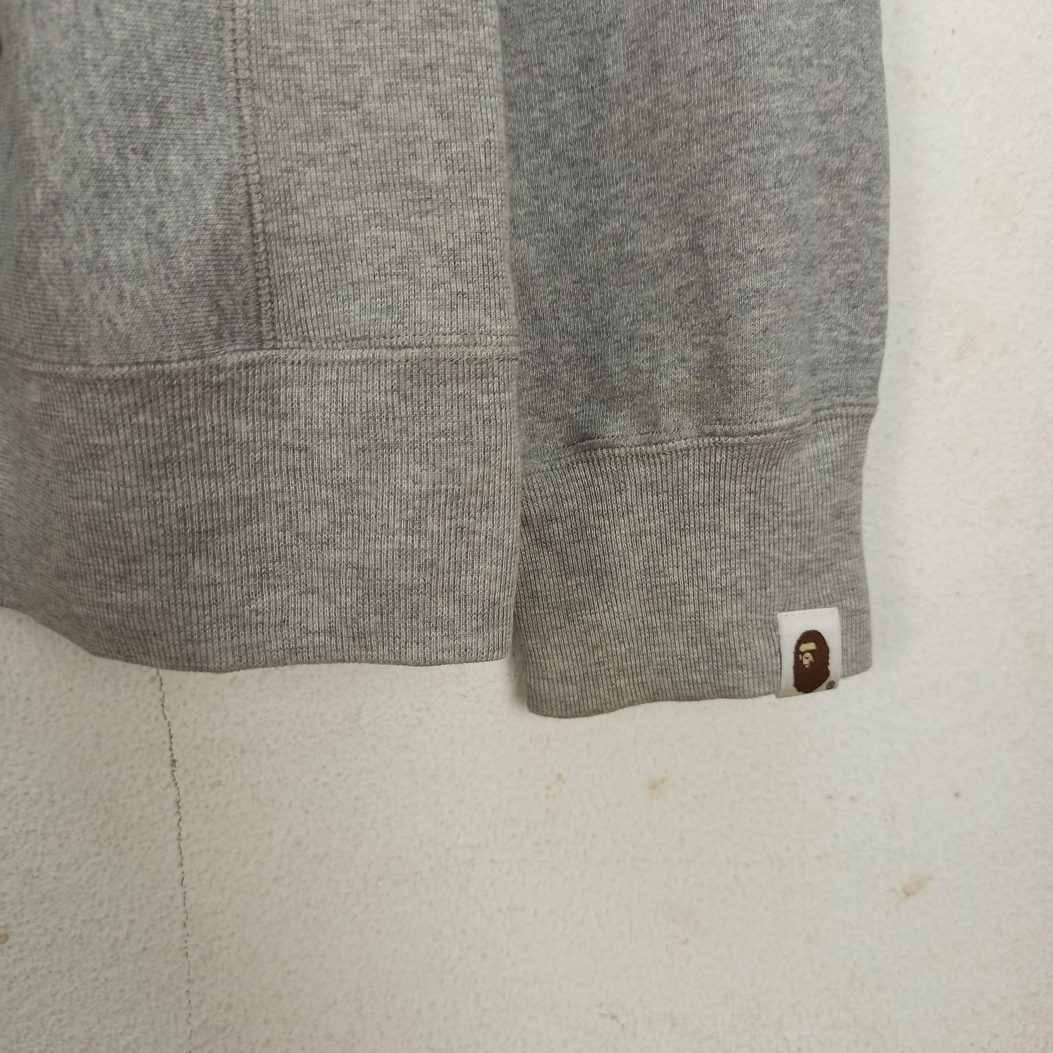 Bape BAPE Milo All-Star Full Zip Hoodie Gray X Gold A Bathing Ape Size US XL / EU 56 / 4 - 8 Thumbnail