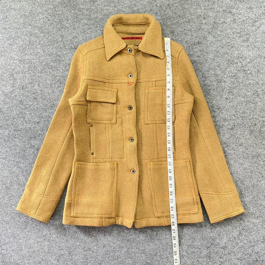 Japanese Brand Vintage Egde On All Wool Western Jacket Size M / US 6-8 / IT 42-44 - 3 Thumbnail