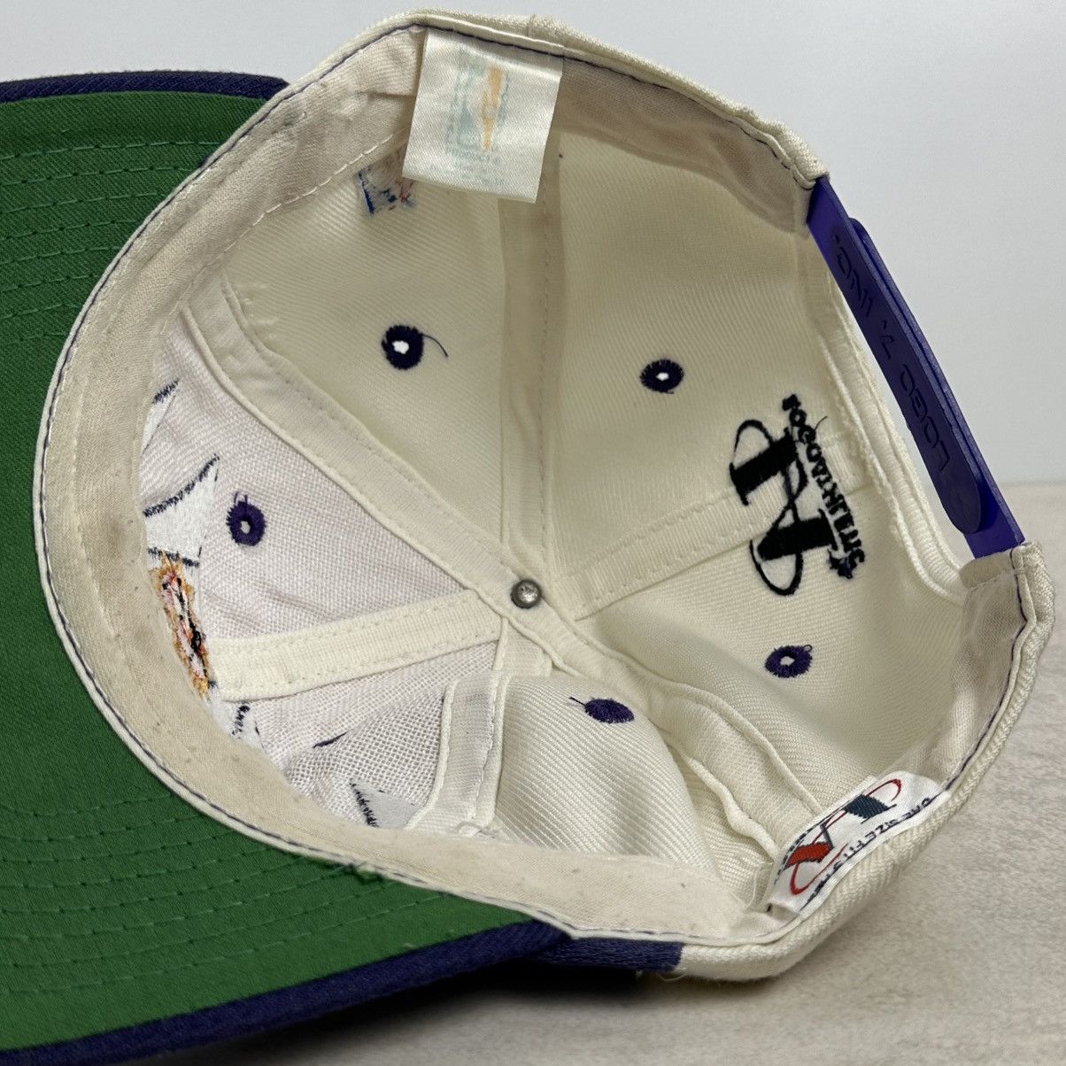 Logo Athletic × NBA × Vintage Vintage 90s Shark Tooth Phoenix Suns Gen 1 Hat Size ONE SIZE - 5 Thumbnail