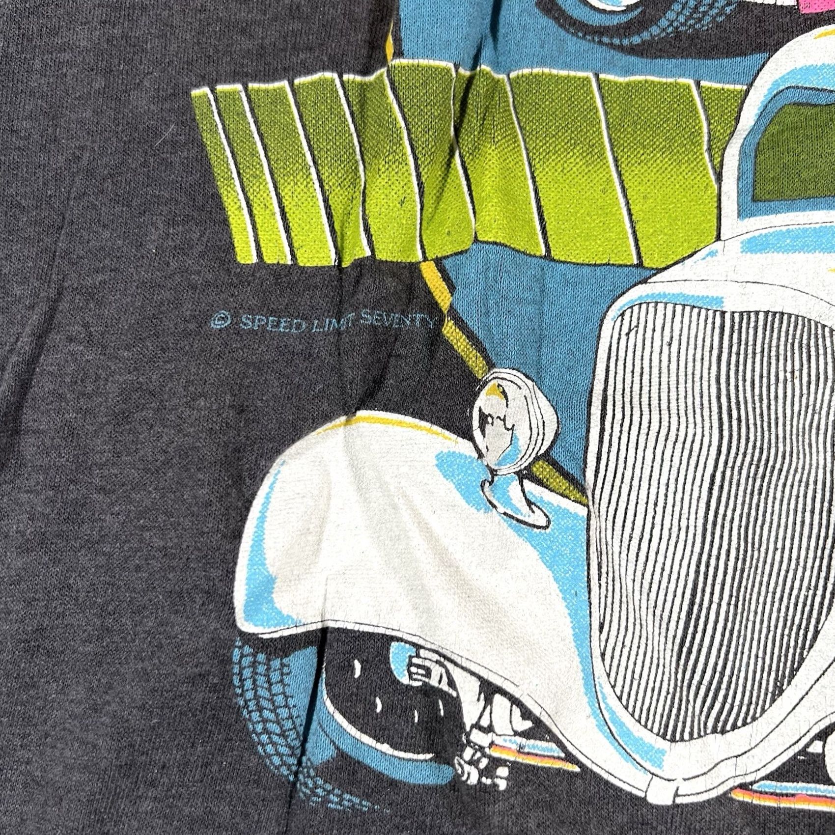 Vintage VINTAGE Tophalf 1991 Street Rod Car T Shirt Single Stitch Black Made In USA XL Men Shirts USA 90s Cars Stitch Size US XL / EU 56 / 4 - 3 Thumbnail