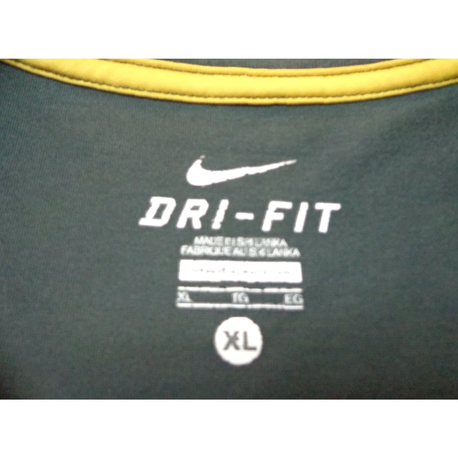 Nike Nike Dri-Fit Shirt FIGHT FOR HOPE Gray Live Strong T Shirt XL Men - Nike Dri-FIT Short Sleeve Activewear Shirt, Size XL, Gray, Mens Size US XL / EU 56 / 4 - 3 Thumbnail