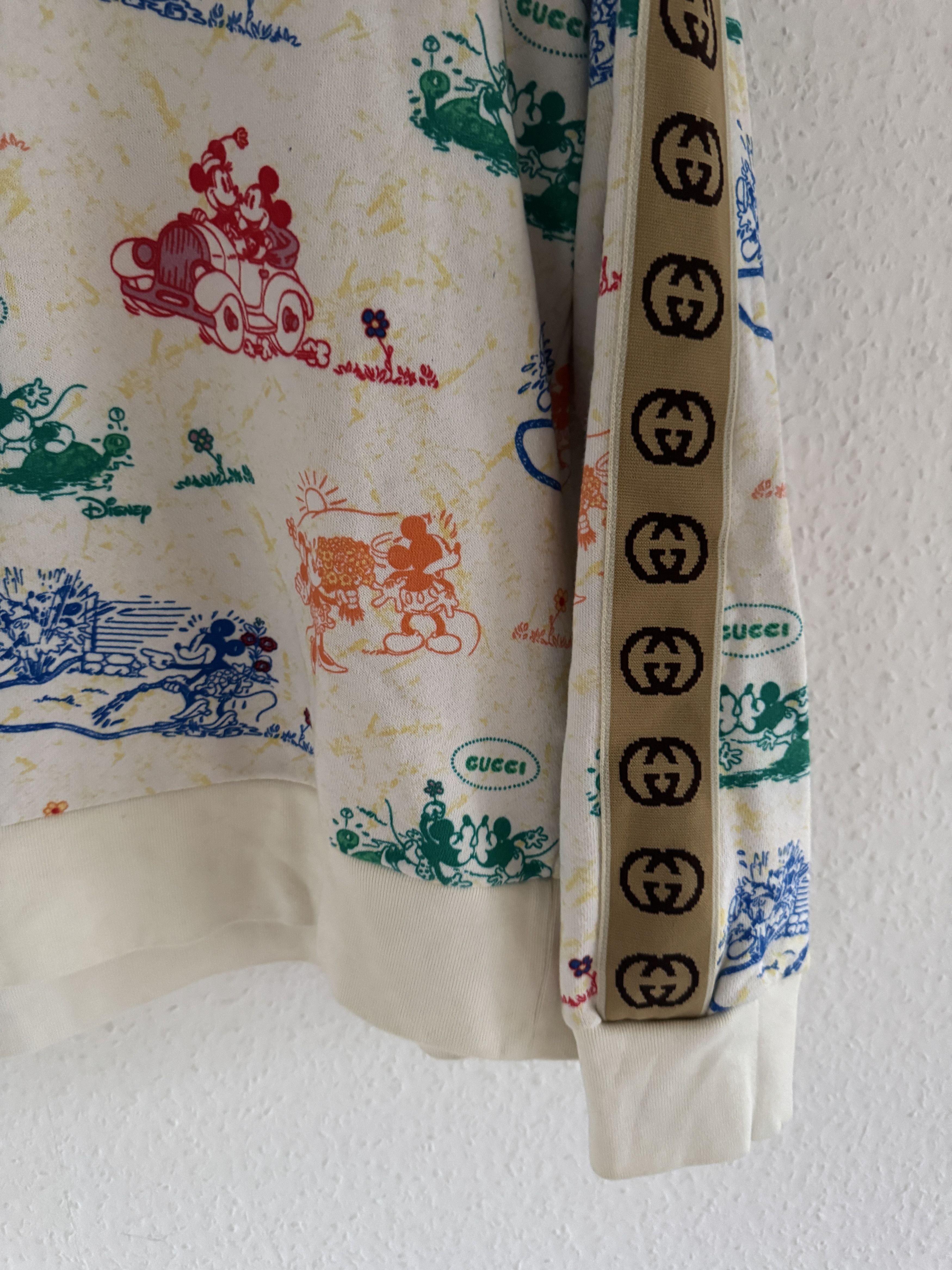 Disney × Gucci Multicolor Mickey Hoodie Size US M / EU 48-50 / 2 - 5 Thumbnail