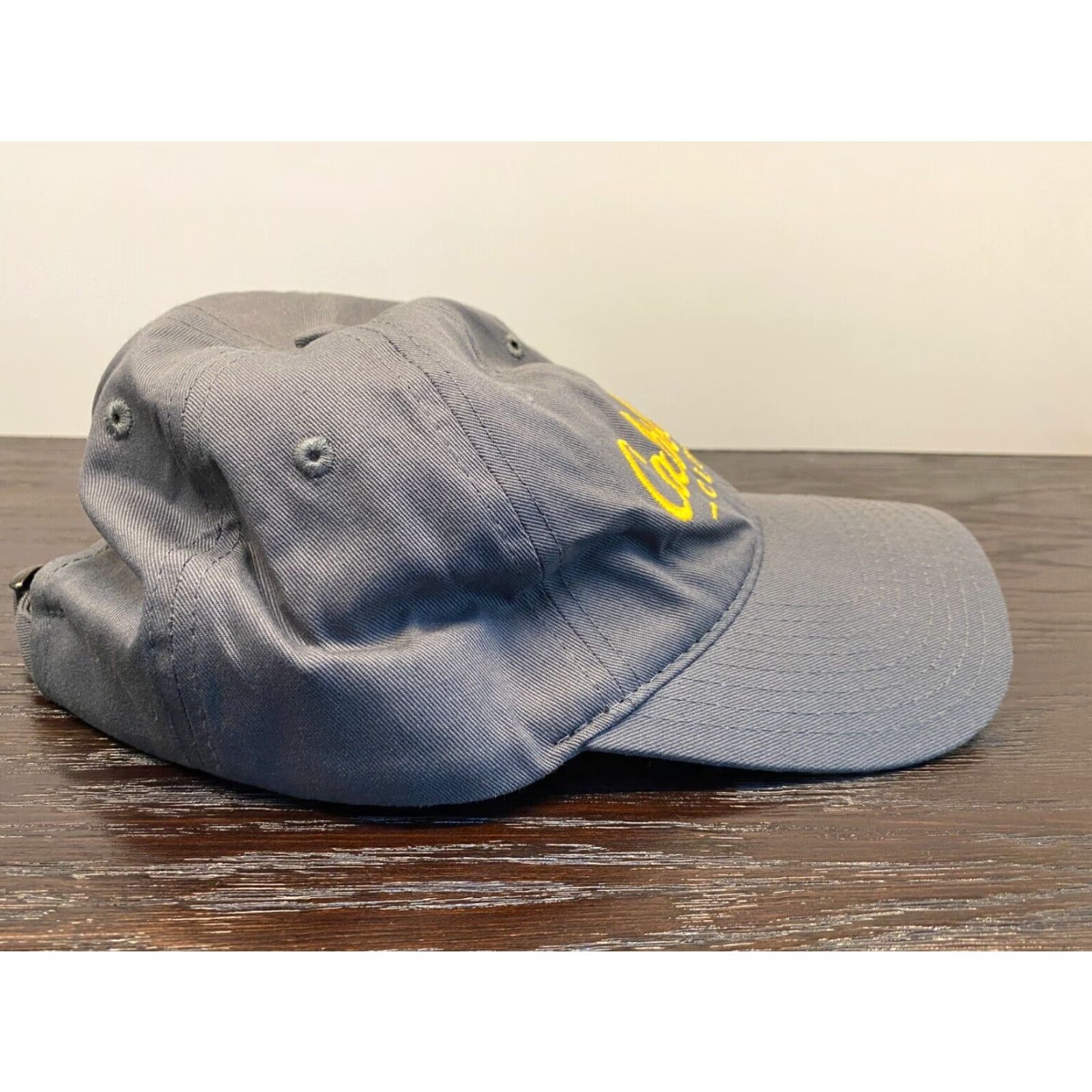 Vintage Cabela's Adult Adjustable Gray Strapback Baseball Cap Outdoor Workwear Hat Size ONE SIZE - 3 Thumbnail