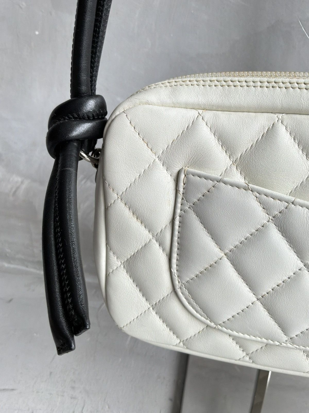 Chanel 2004 Chanel - Python CC Cambon Pochette Bag Size ONE SIZE - 16 Thumbnail
