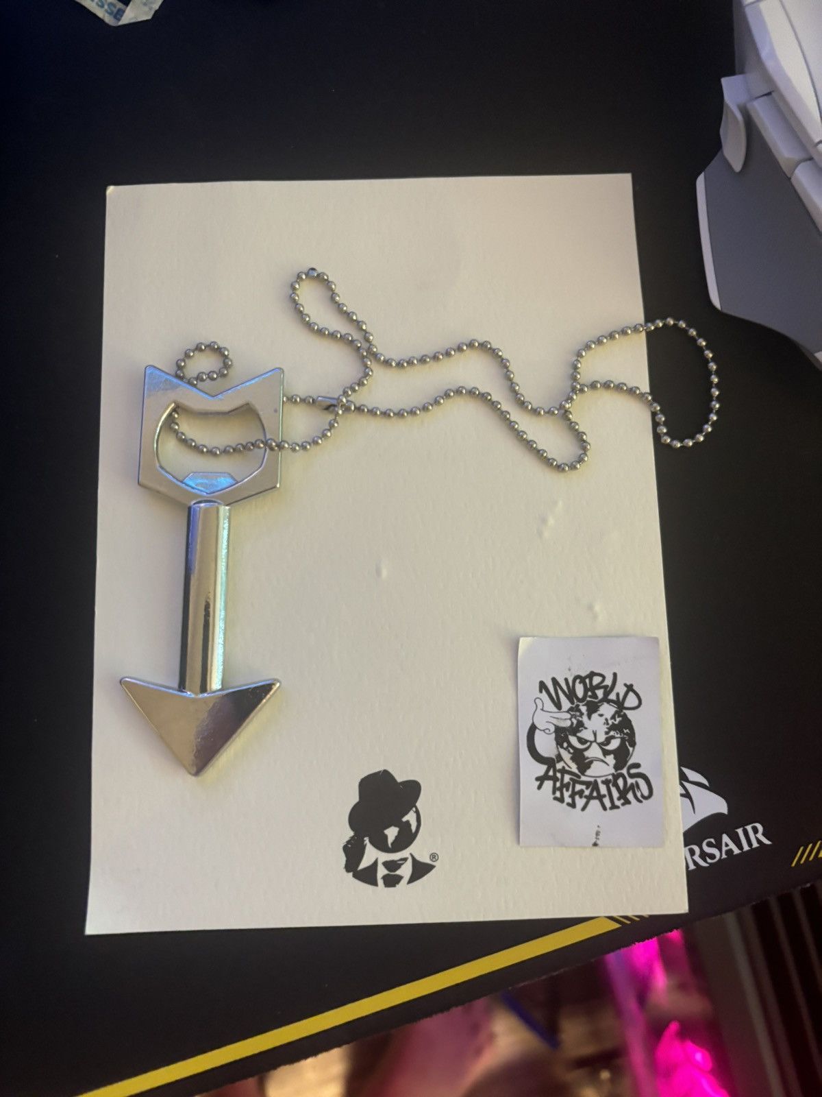 Drain Gang Yung lean bottle opener necklace, picture holder broke Size ONE SIZE - 4 Thumbnail