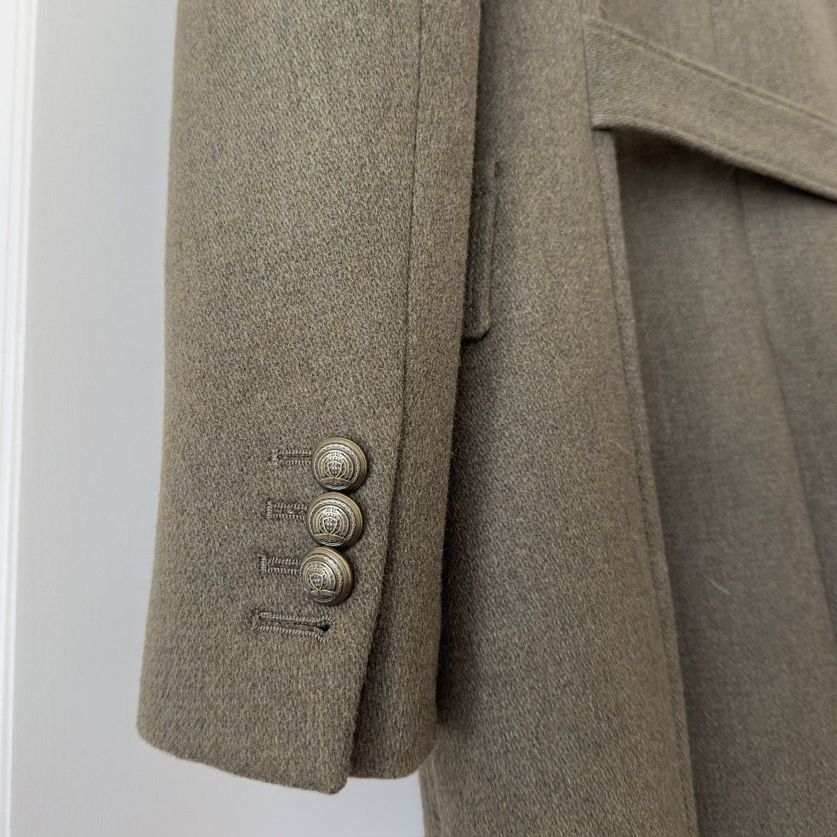 Balmain Balmain x H&M 2015 Double-Breasted Military Wool Coat Size US M / EU 48-50 / 2 - 11 Thumbnail