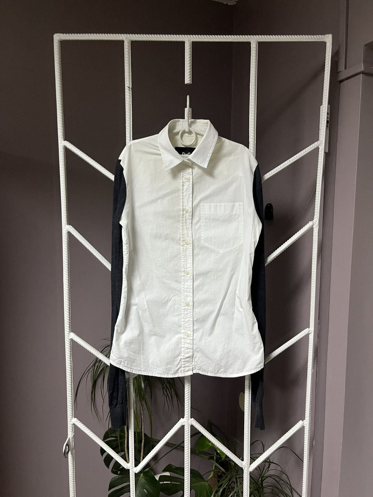 Dolce & Gabbana Vintage Dolce Gabbana Sweater Shirt + Wool Vest Size S / US 4 / IT 40 - 5 Thumbnail
