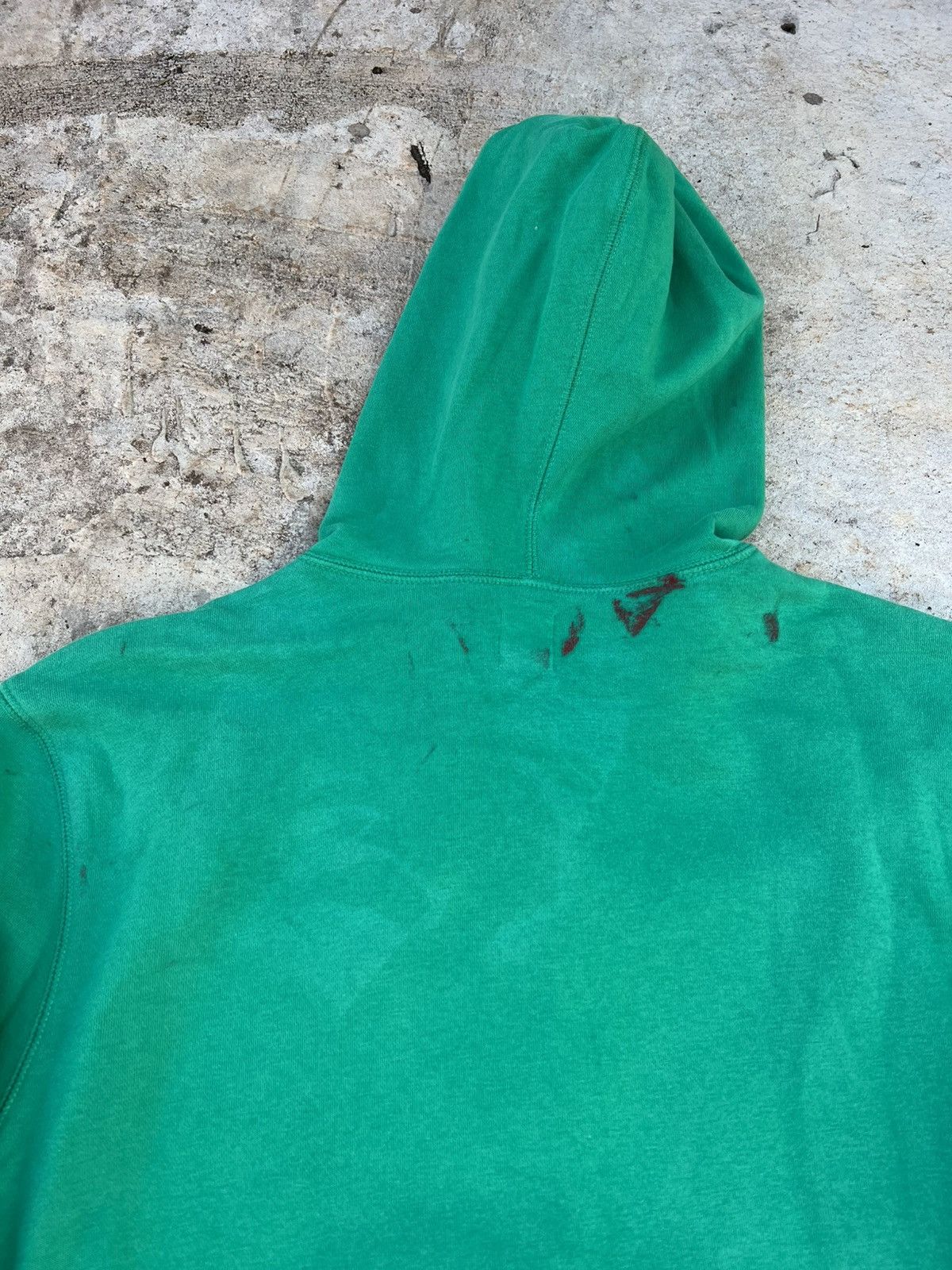 Gap Vintage Y2K Gap Green Painted Zip Up Hoodie Size US M / EU 48-50 / 2 - 12 Thumbnail