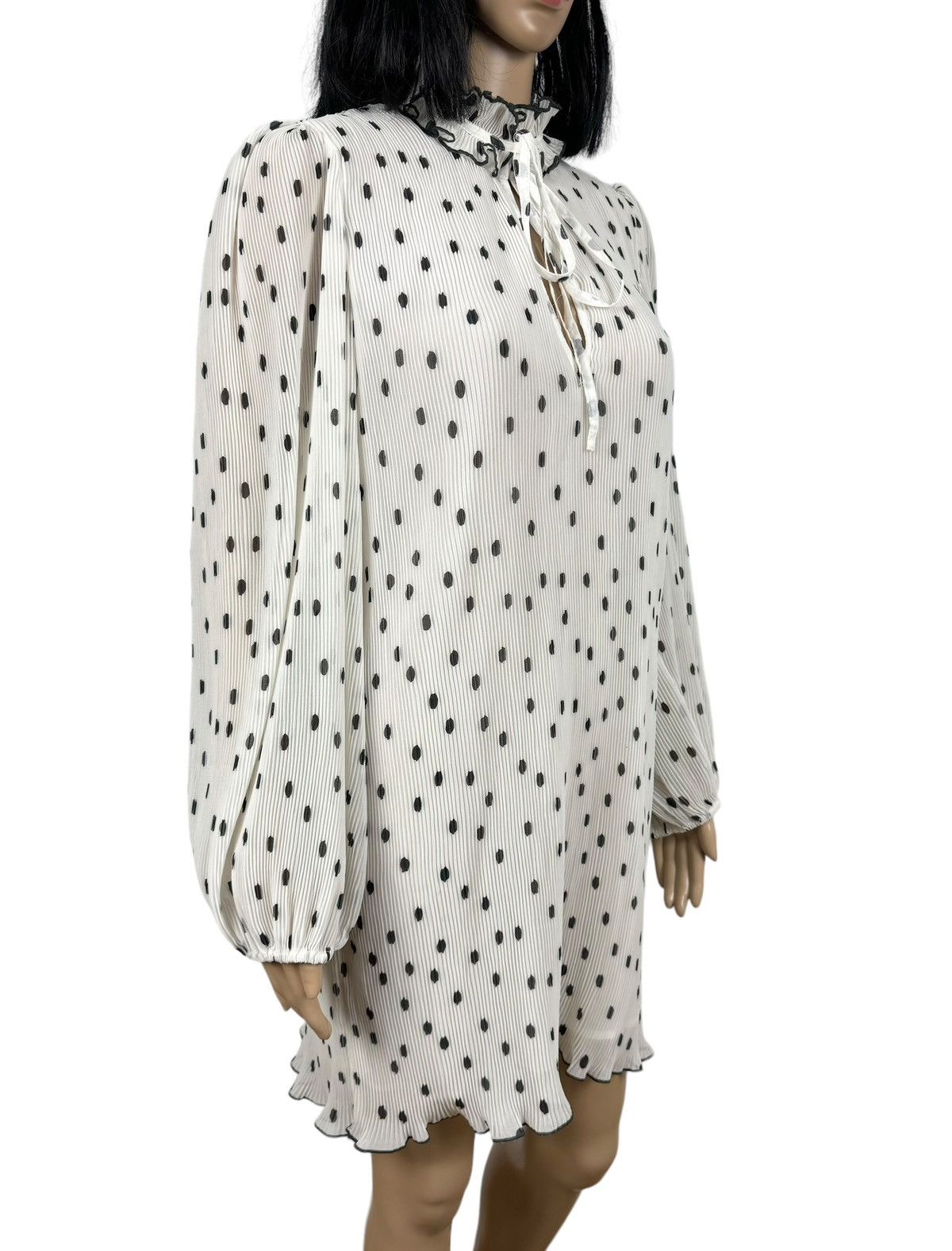 Ganni Ganni Polka Dot Shirt Dress Polyester size 36 Size XS / US 0-2 / IT 36-38 - 5 Thumbnail