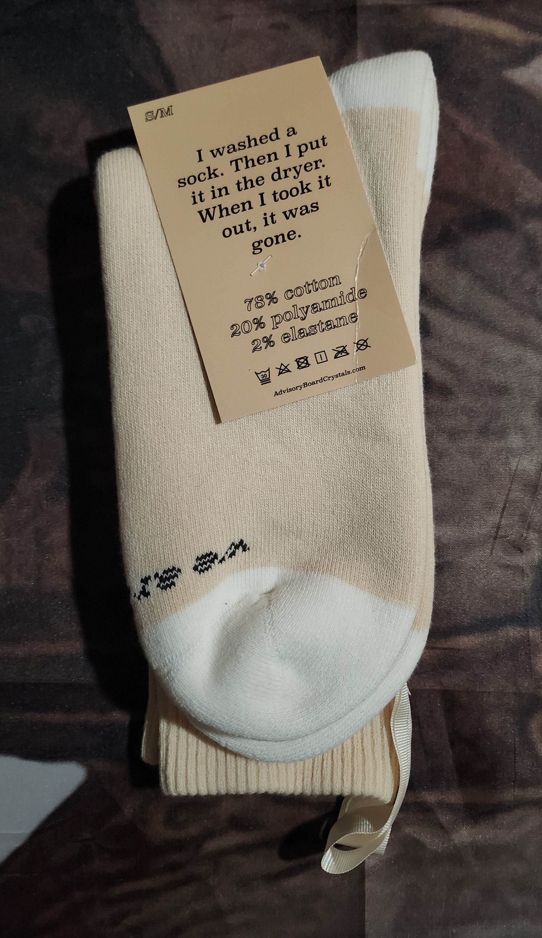Advisory Board Crystals Abc. Logo Socks Size ONE SIZE - 2 Thumbnail