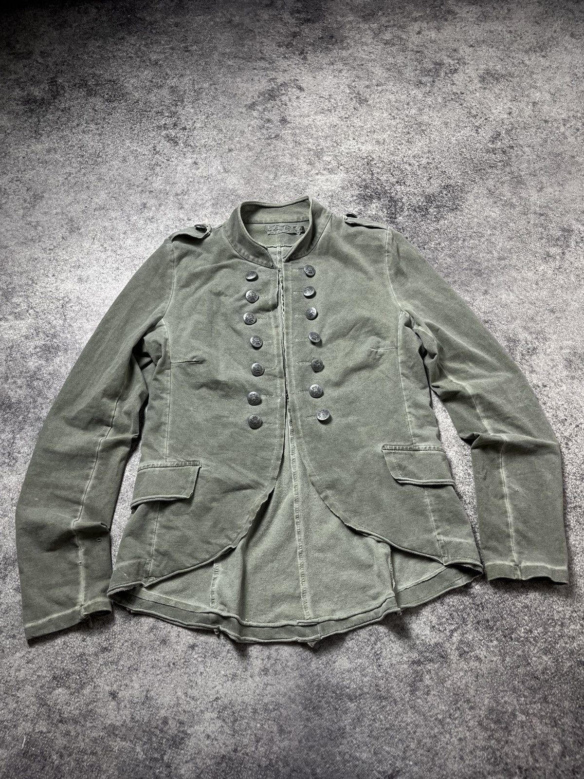 Hysteric Glamour × Undercover 🔥GOTHIC NAPOLEON MILITARY 00'S WASHED JACKET JAPAN Size L / US 10 / IT 46 - 1 Thumbnail