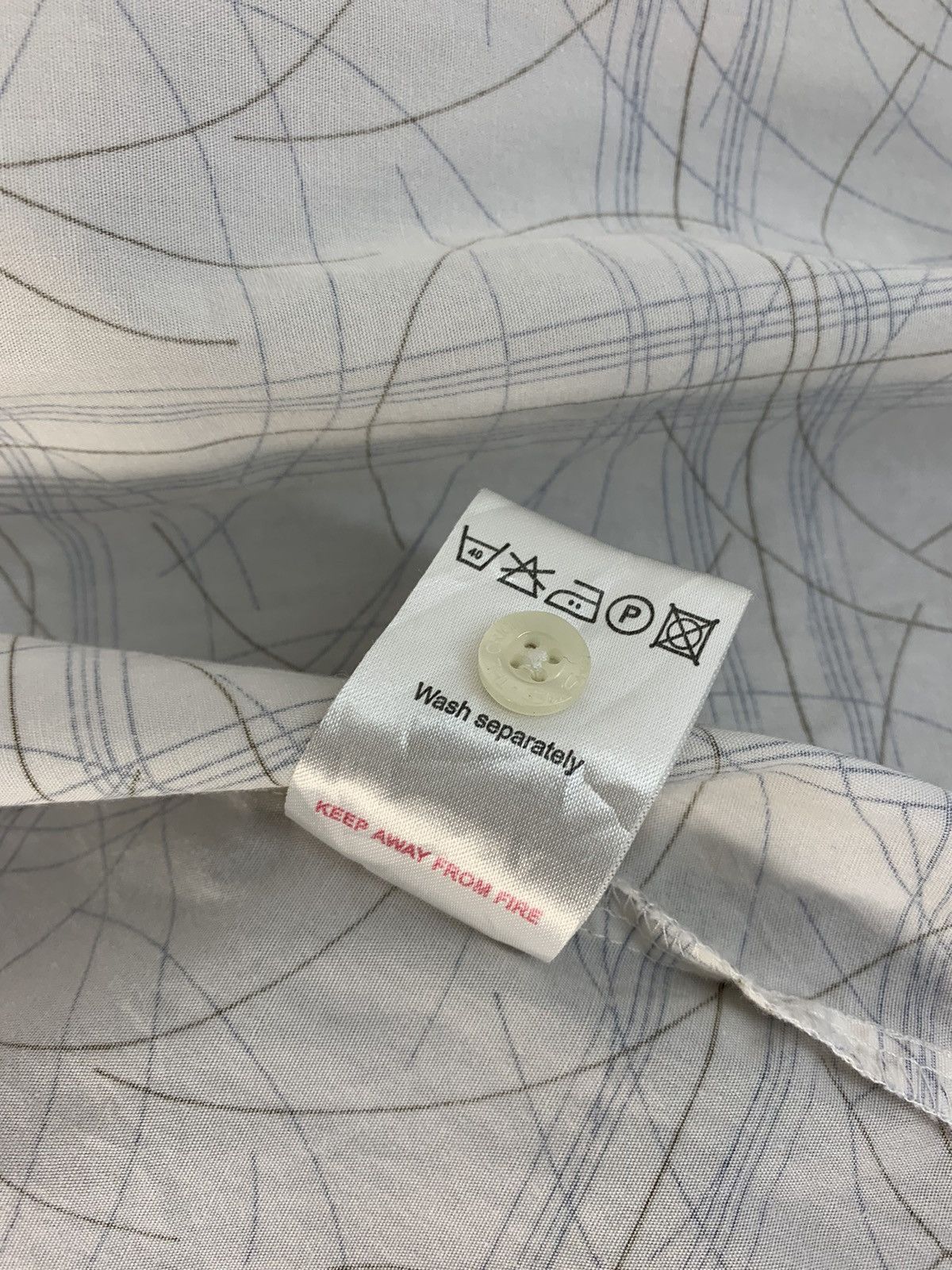 Ben Sherman The Original Ben Sherman Checked Geometry Button Up Shirt Size US XXL / EU 58 / 5 - 9 Thumbnail