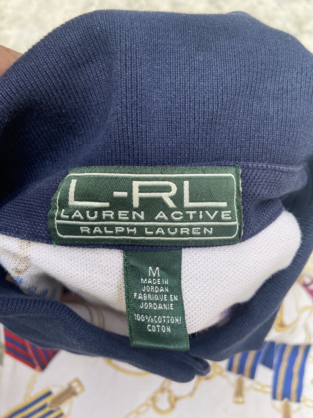 Lauren Ralph Lauren 💥 Rare 💥 LRL ralph Lauren women polo shirt full print Size M / US 6-8 / IT 42-44 - 6 Thumbnail