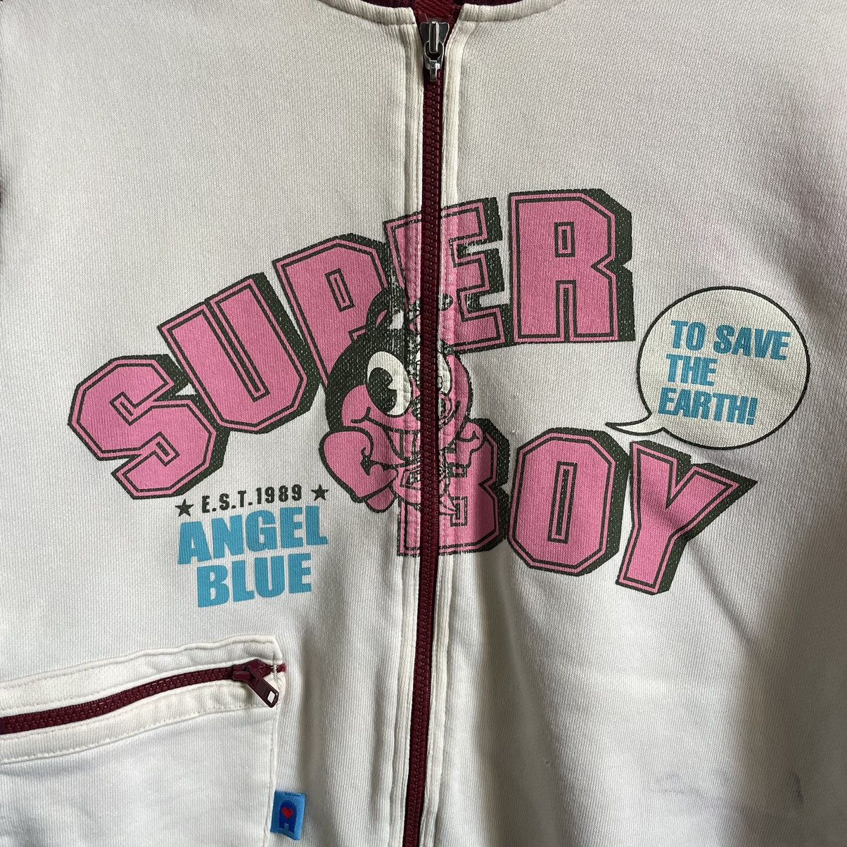 Angel Blue Vintage Angel Blue Zipper Jacket Size M / US 6-8 / IT 42-44 - 5 Thumbnail