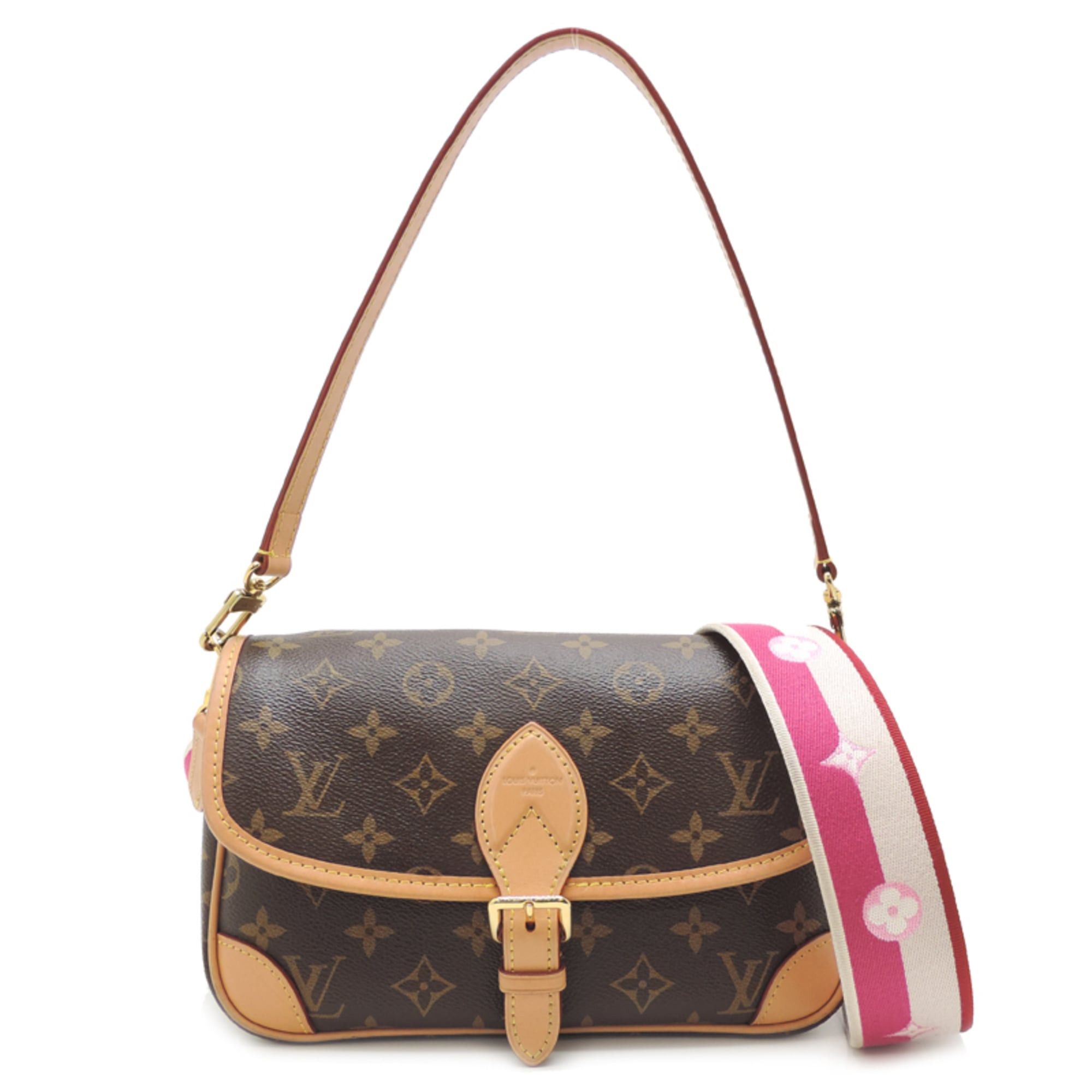 Louis Vuitton Louis Vuitton Diane Women's Shoulder Bag M46049 Monogram Brown Size ONE SIZE - 1 Thumbnail