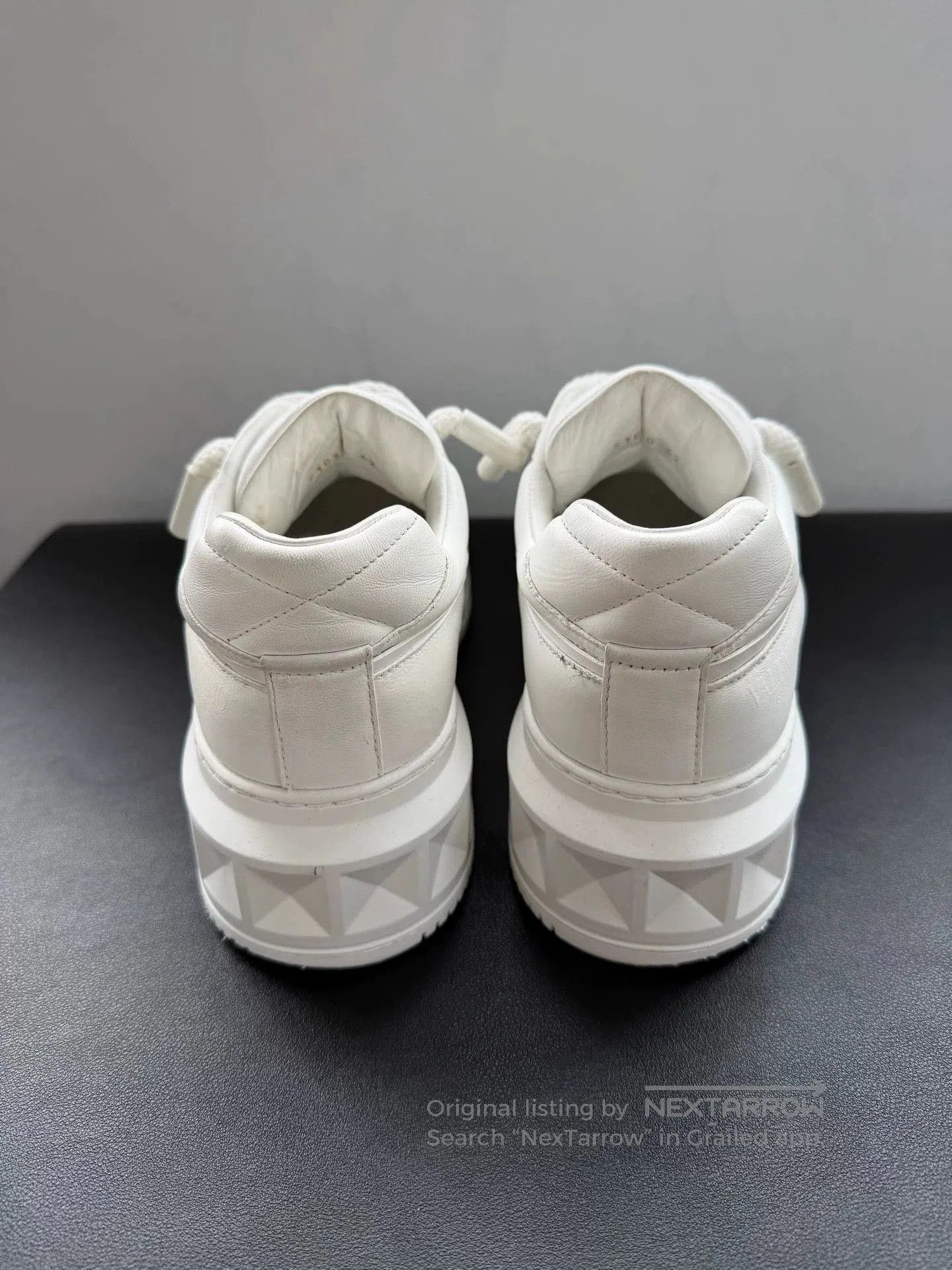Valentino Valentino One Stuf White Sneakers. Size US 9 / EU 42 - 4 Thumbnail