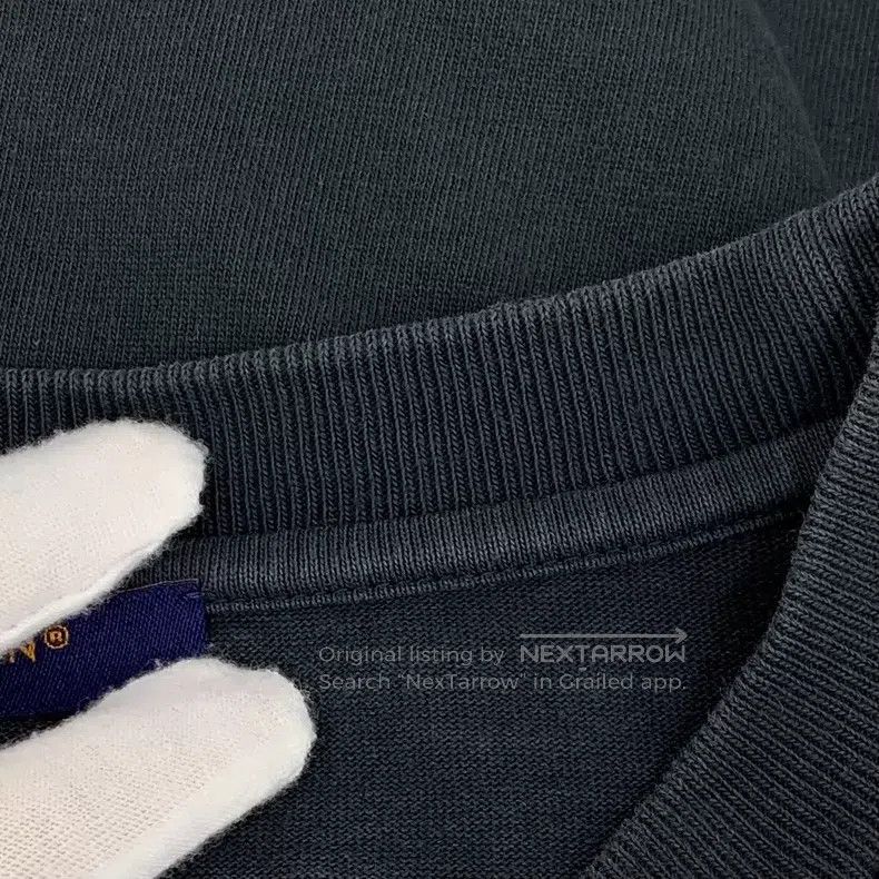 Louis Vuitton Louis Vuitton 24 Black Instructions Cotton Crew Neck Short Size US XL / EU 56 / 4 - 8 Thumbnail