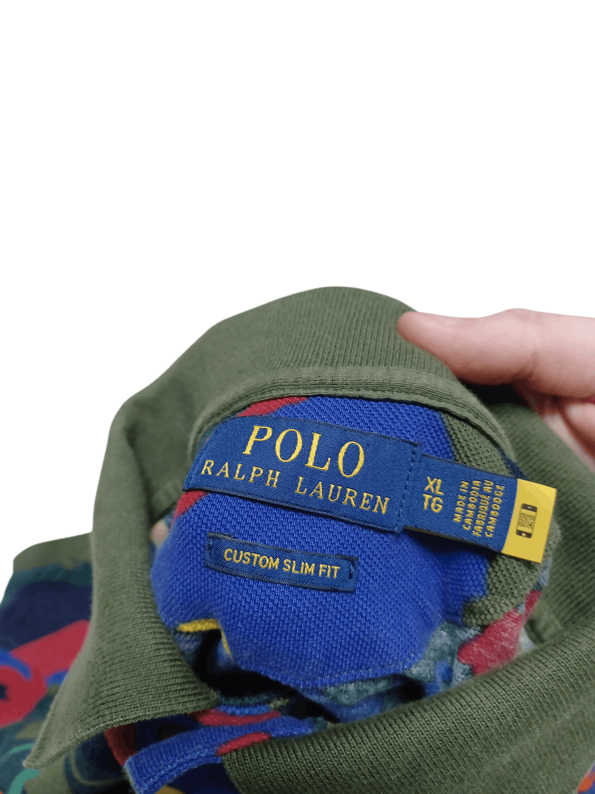 Polo Ralph Lauren POLO RALPH LAUREN RARE MONOGRAM CAMO LUXURY POLO SHIRT Size US XL / EU 56 / 4 - 4 Thumbnail