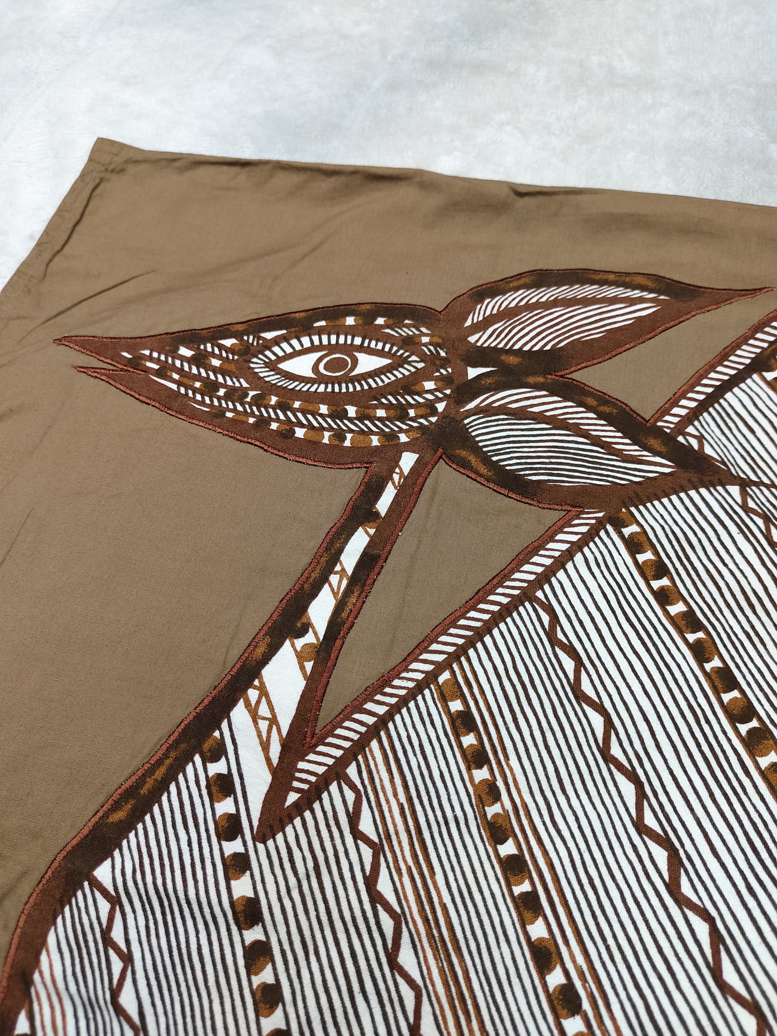 Kansai Yamamoto ARCHIVE📕80s Kansai Ethnic Totemic Mouse Deer Art Shirt Size US M / EU 48-50 / 2 - 9 Thumbnail