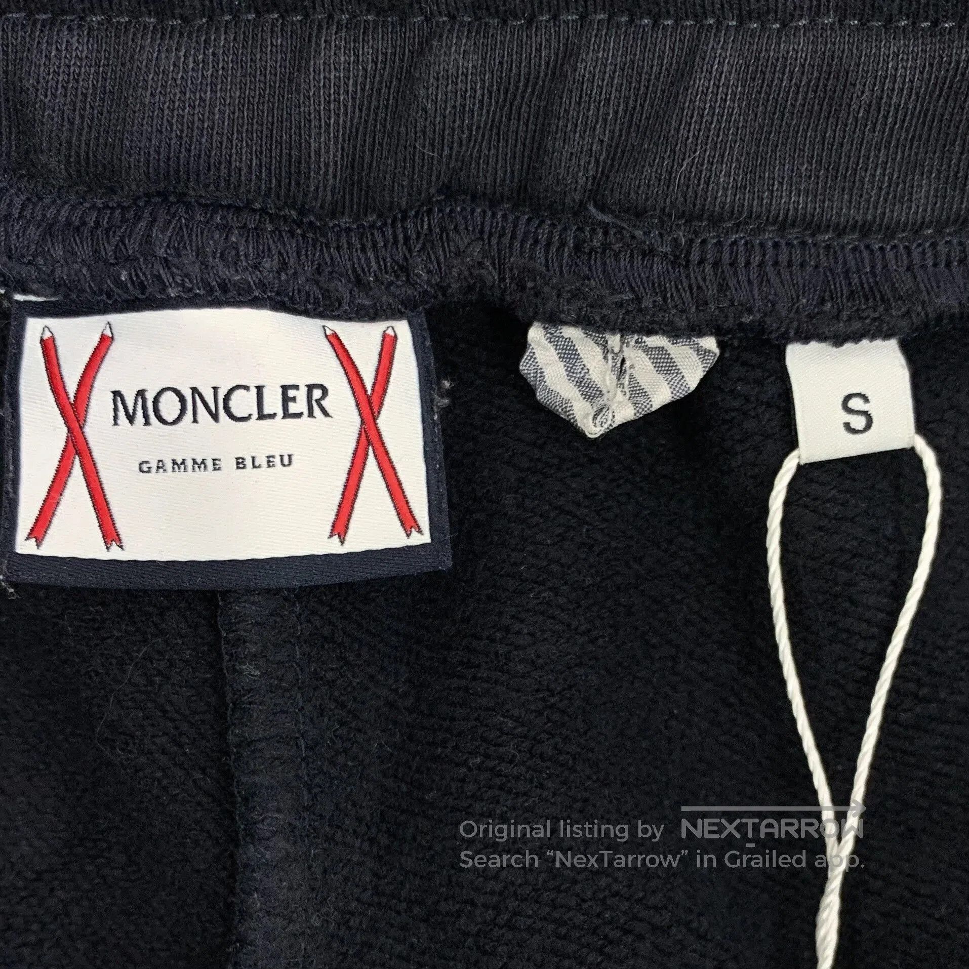 Moncler Moncler Logo Embroidered Cotton Jogger Pants. Size US 26 / EU 42 - 7 Thumbnail