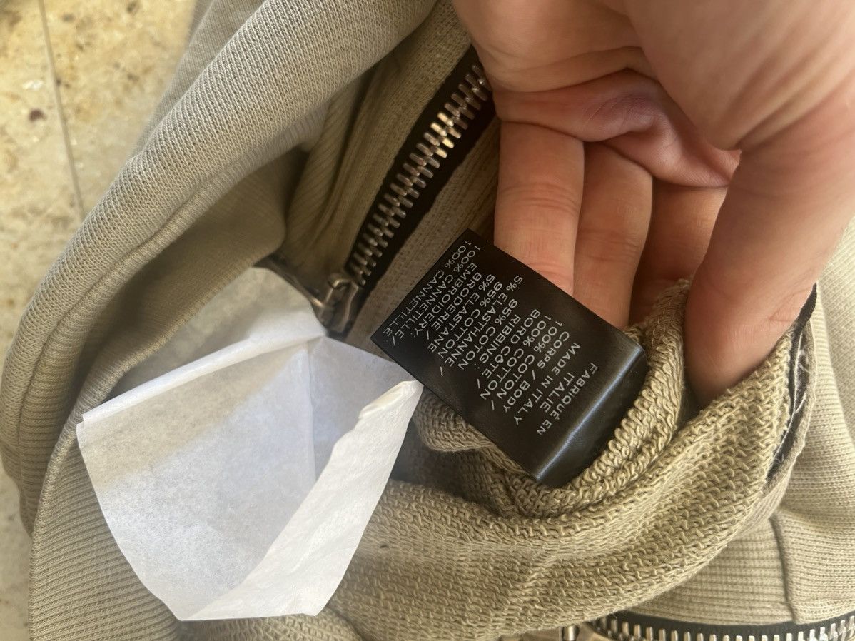Balmain Lightweight Zip Up Hoodies in Khaki Size US XS / EU 42 / 0 - 19 Thumbnail