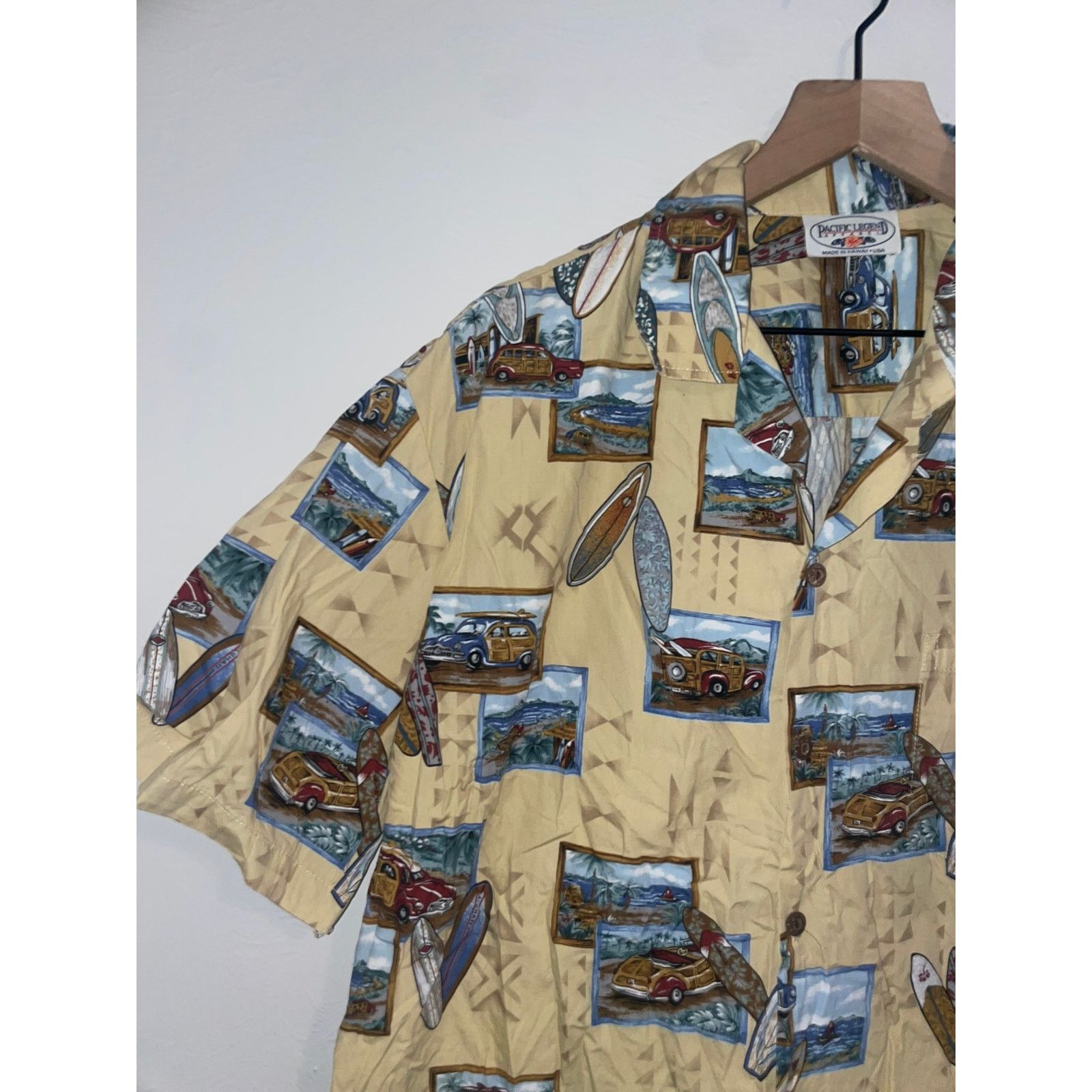 Pacific Legend Vintage Car Button Down Shirt Pacific Legend Hawaiian Tee X Size US XL / EU 56 / 4 - 2 Thumbnail