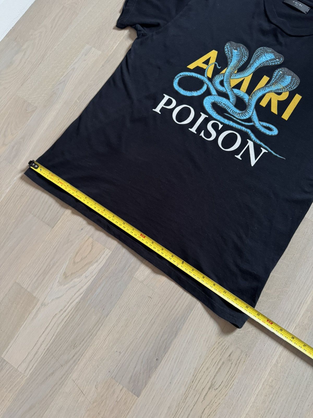 Amiri AMIRI tshirt SEE/STUDY real tape measurements in photos !!! Size US S / EU 44-46 / 1 - 10 Thumbnail