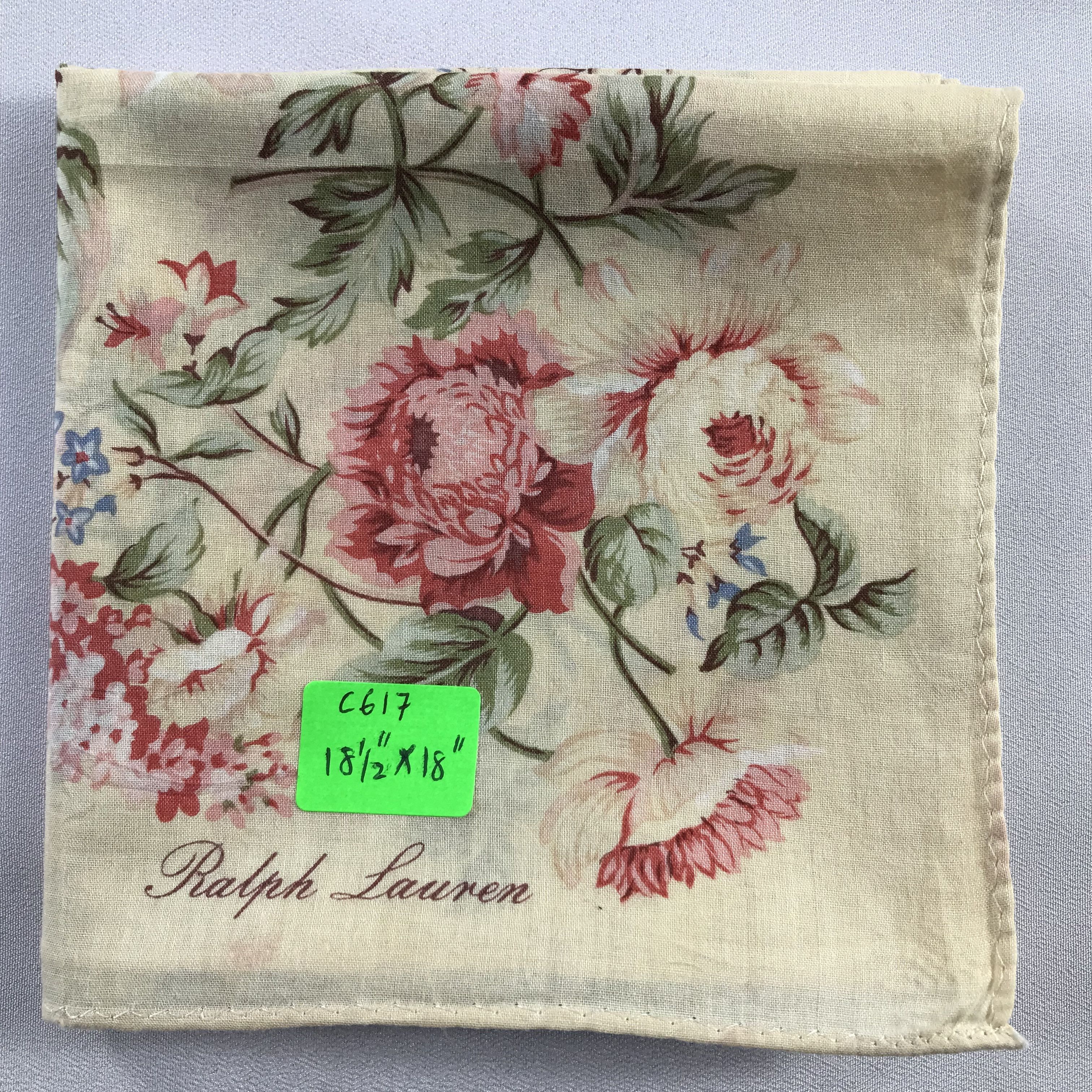 Ralph Lauren Ralph Lauren Floral Handkerchief / Bandana / Neckerchief Size ONE SIZE - 7 Thumbnail