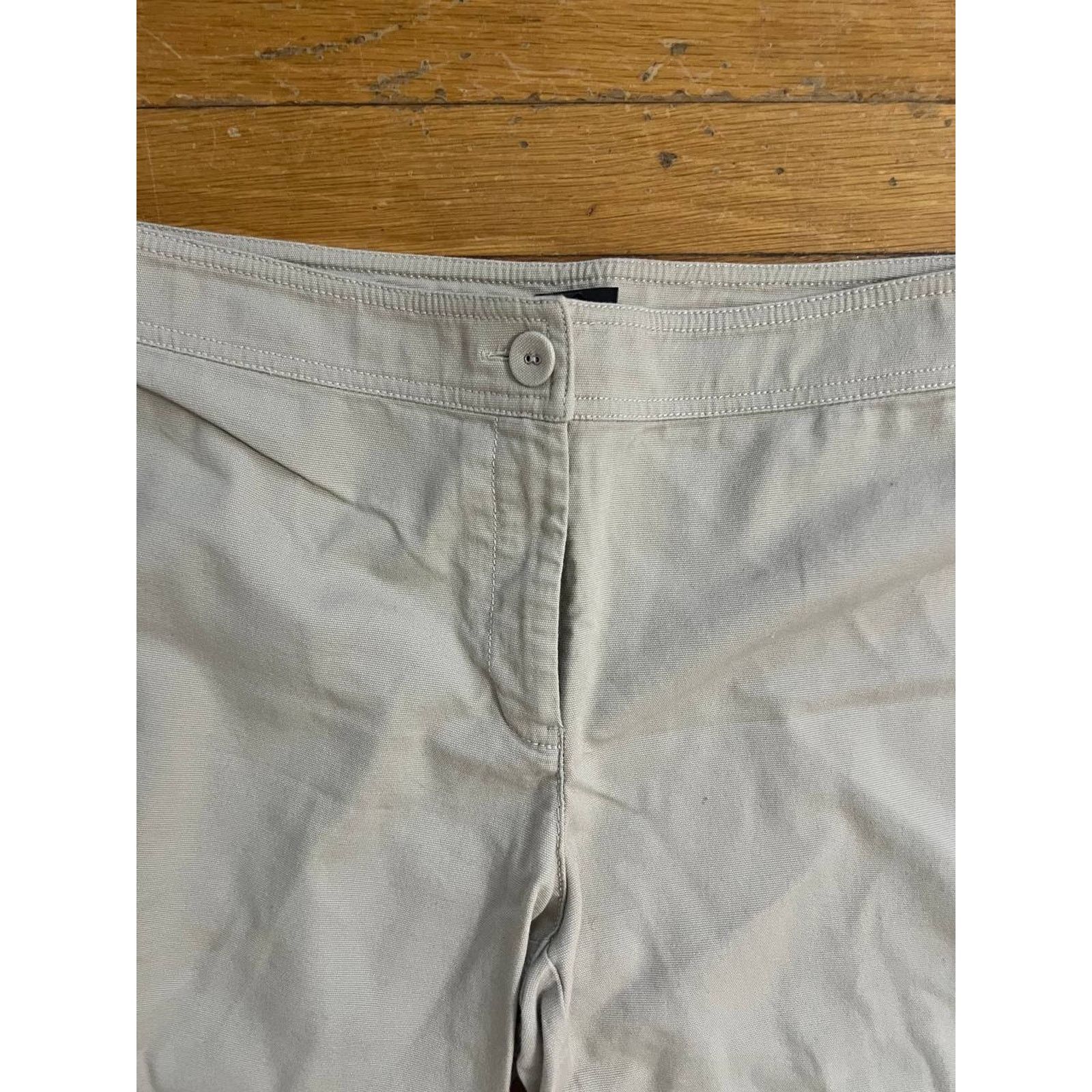 Eileen Fisher Eileen Fisher Organic Cotton Jeans Beige Medium A001881 Size 32" / US 10 / IT 46 - 5 Thumbnail