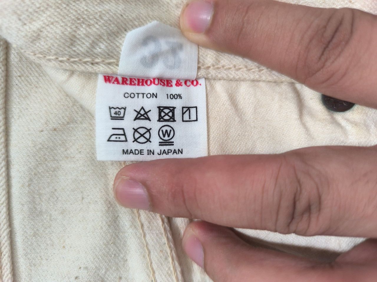 Warehouse Warehouse Selvedge Denim LOT800 Size US 31 - 7 Thumbnail