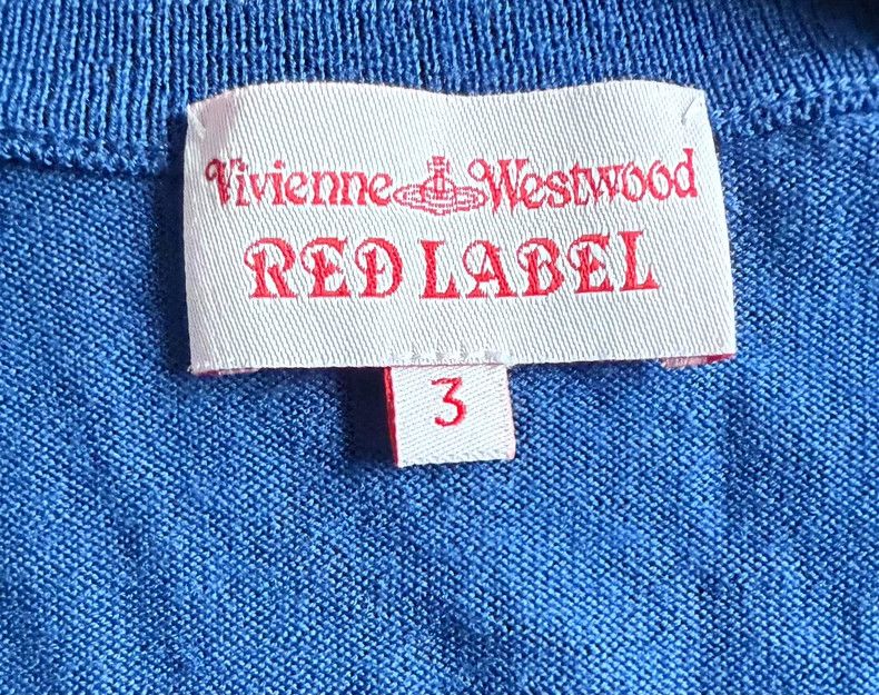 Vivienne Westwood Vivienne Westwood size3 Clayblue knit cardigan Size L / US 10 / IT 46 - 6 Thumbnail