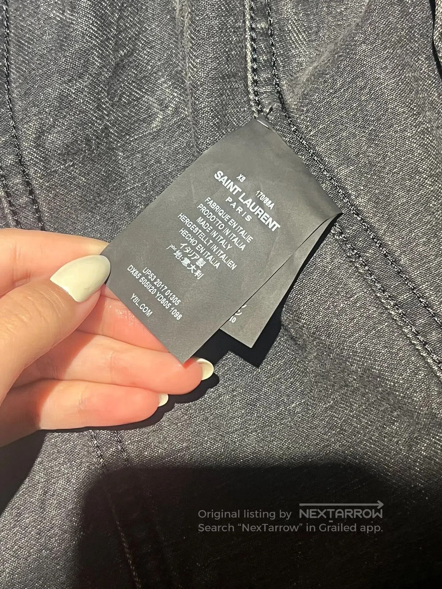 Yves Saint Laurent Saint Laurent Denim Jacket in XS Size. Size US XS / EU 42 / 0 - 4 Thumbnail
