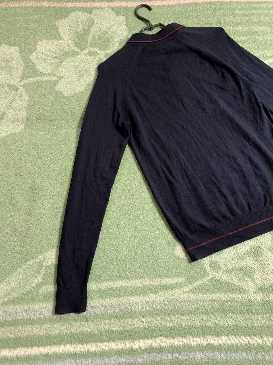 Fred Perry × Vintage Fred Perry 90s Vintage Mens Crew Neck Rugby Sweatshirt Size US S / EU 44-46 / 1 - 8 Thumbnail
