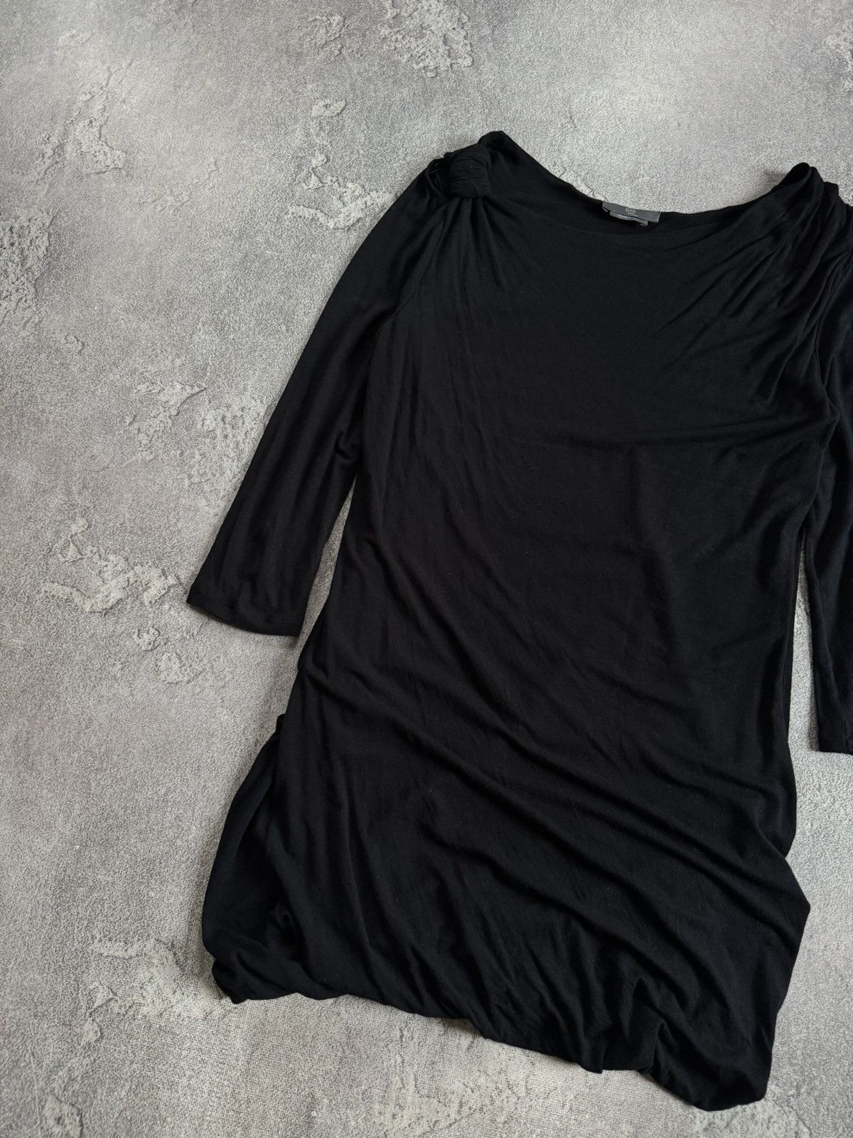 McQ Alexander McQueen MCQ Alexander McQueen L/size black dress 👗 off shoulder Size L / US 10 / IT 46 - 8 Thumbnail